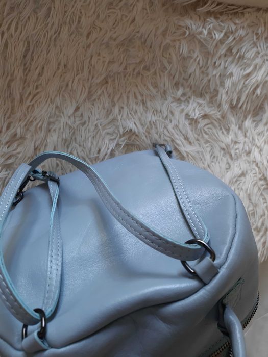 Кожанный итальянский рюкзак