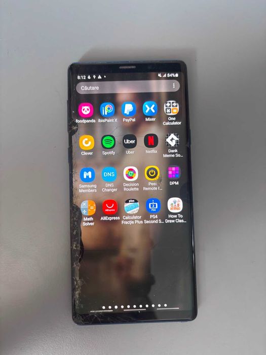 Samsung Galaxy Note 9 128GB + S Pen | Funcționează perfect | Ecran spart