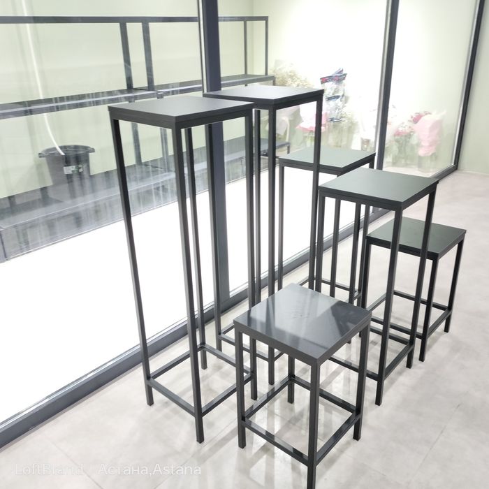 Подстолье в стиле лофт. Лофт мебель