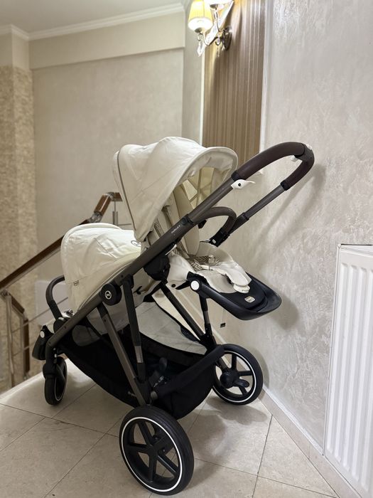 Carucior gemeni Cybex Gazelle S Taupe/Seashell Beige