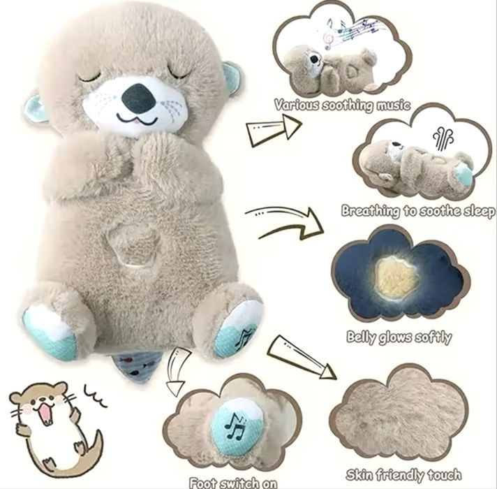 Дишаща играчка/Дишащо мече/Дишаща видра/Breath toy