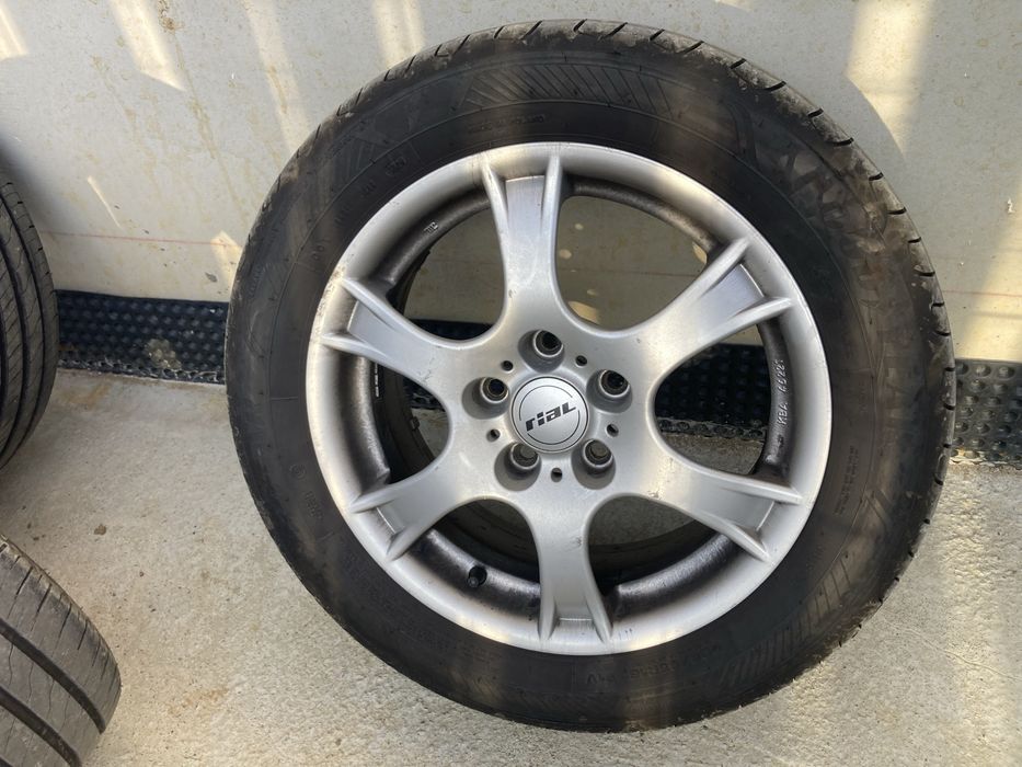 Set Roti 205/ 55 R16 ( Anvelope 2024 Vara Goodyear + Jante Aliaj)