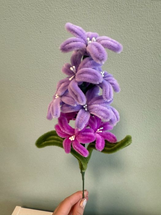 Цветя от пухена тел