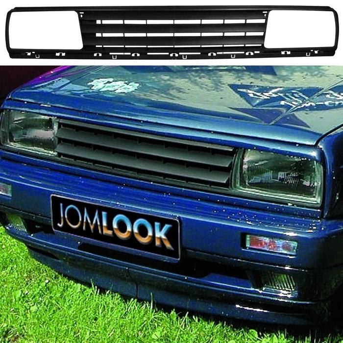 Решетка без емблема Голф Джета 2 черна VW Golf Jeta Jetta mk2 Нова