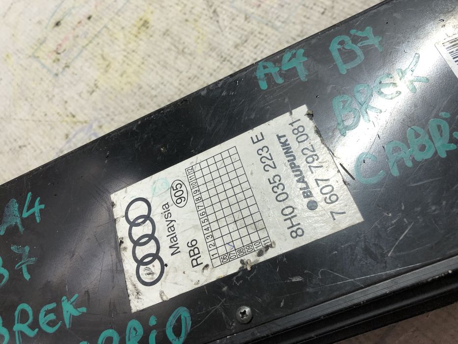 amplificator audio audi a4 b7 2007