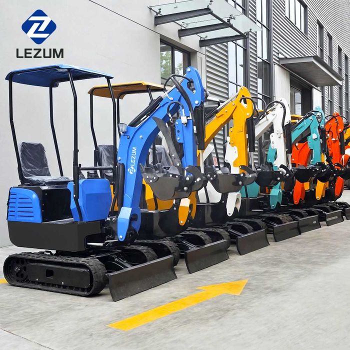 LEZUM DY12 Евтин мини багер, директни продажби от фабриката