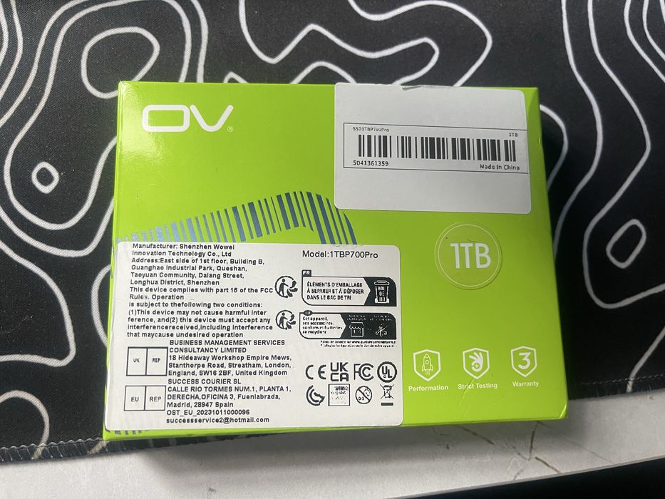 Ssd Диск OV  1 Tb террабайт