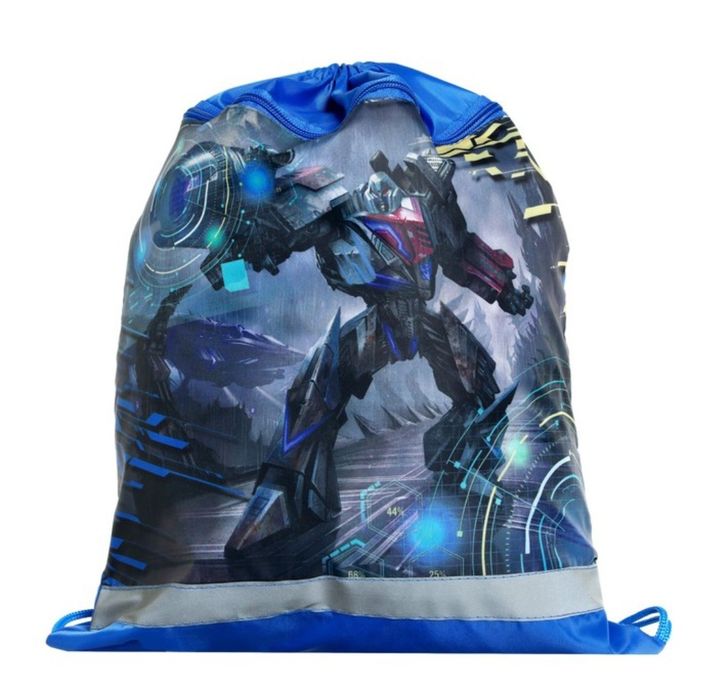 Сумка для сменной обуви с карманом, со светоотражающей полосой