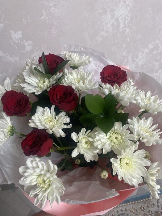 Букет цветов свежие