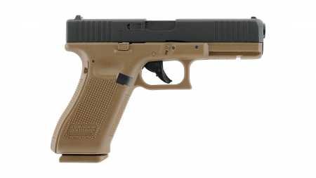 Pistol airsoft GLOCK 17 Gen5 CO2 Black-COYOTE