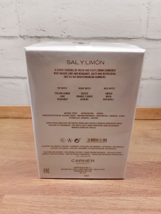 Carner Barselona Sal Y Limon 100ml parfum