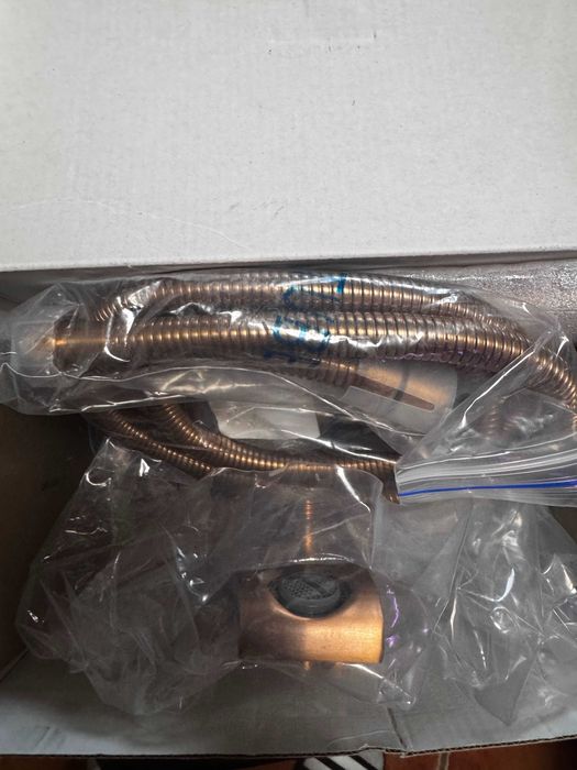 Baterie cada/dus, Demm, Sven, kit dus inclus, aur roz lucios