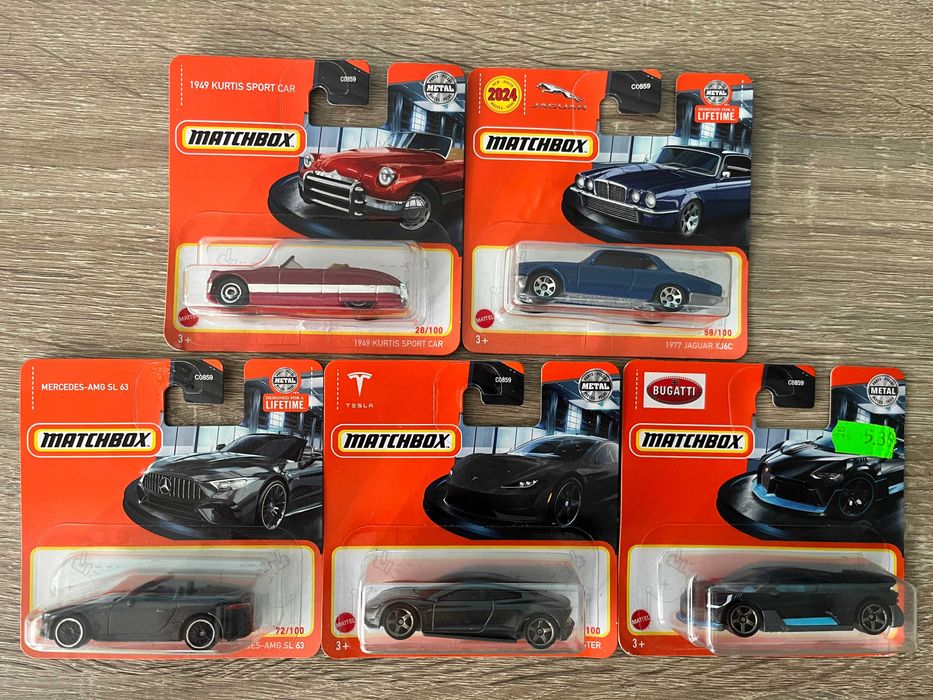 Метални колички Matchbox и Welly