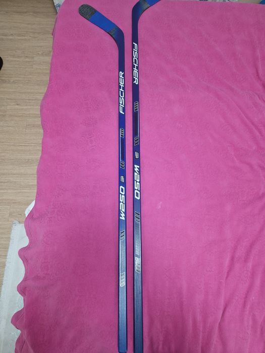 Клюшки хоккейные Fischer WESO M50 (новые, не играли) 2 шт.