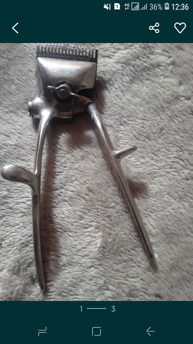 винтажная машинка для стрижки