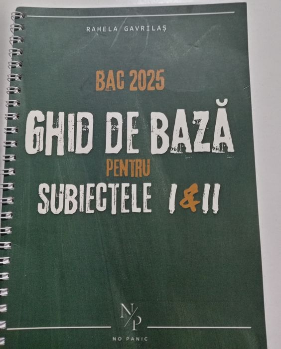 Vând cărți pregătire Bac