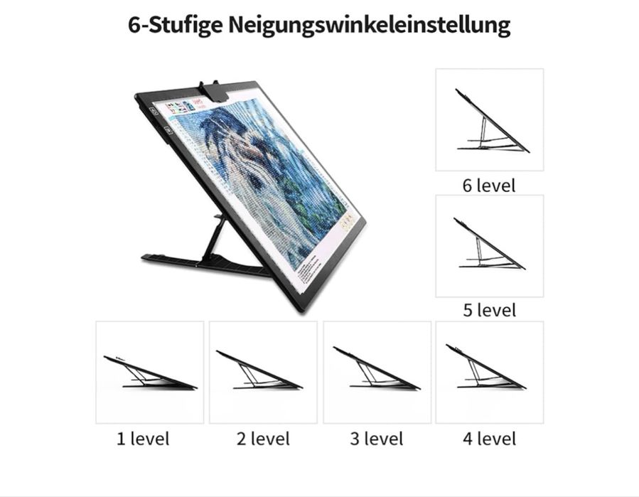 Tableta led iluminata petru desen 3D
