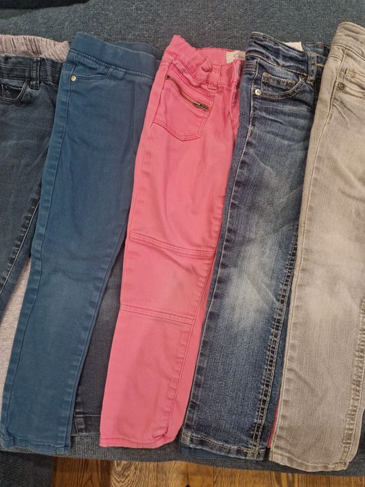 Клинове/дънки момиче 3-4 години Mango Benetton Okaidi Skinny