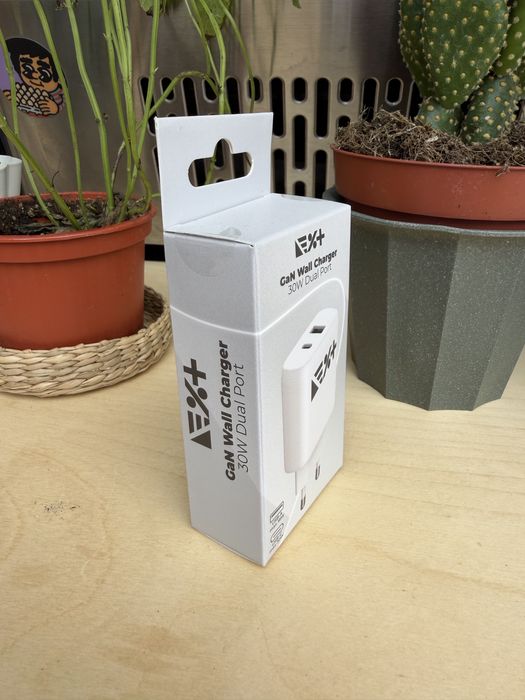 Зарядно NEXT ONE 30W Dual Port GaN Wall Charger