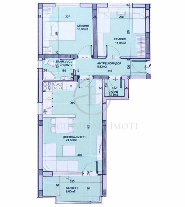 Продава се Тристаен апартамент в Пловдив, Кючук Париж - 88 кв.м за 1070 €/кв.м - Снимка #7