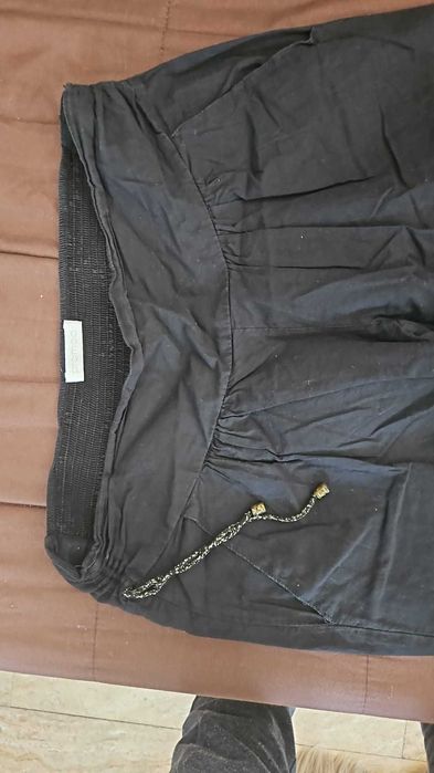 Pantaloni lejeri negri damă, mărimea 38,.