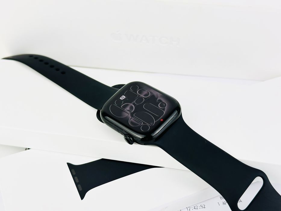 Apple Watch 10 46mm GPS Jet Black 100% Батерия! 2г. Гаранция!