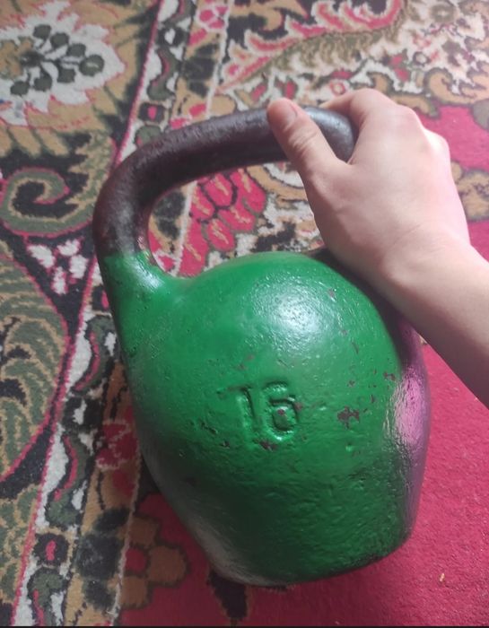 Gira tosh 16kg rangi yashil