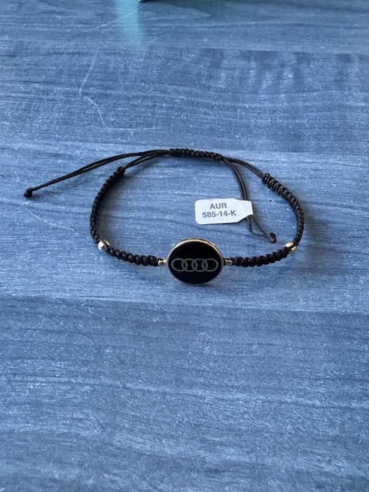 Bratara impletita aur 14k audi