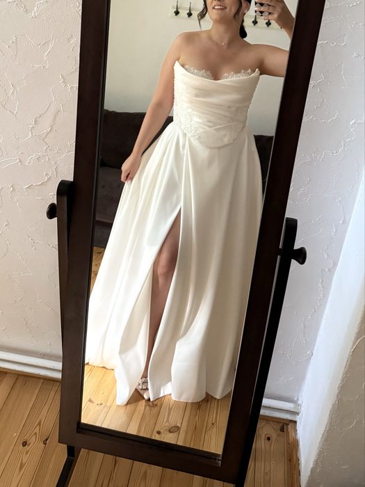 Rochie mireasa “Marina Niscoveanu” ivory
