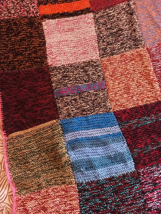 Ръчно плетени меки винтидж оделала