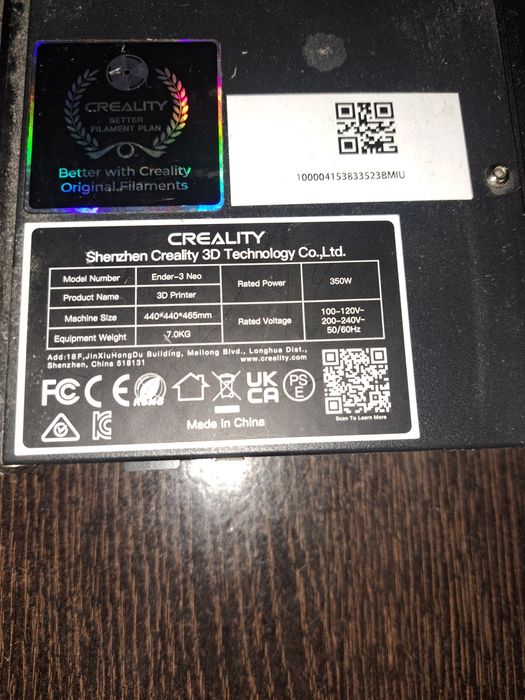 Imprimanta 3D Ender 3 Neo