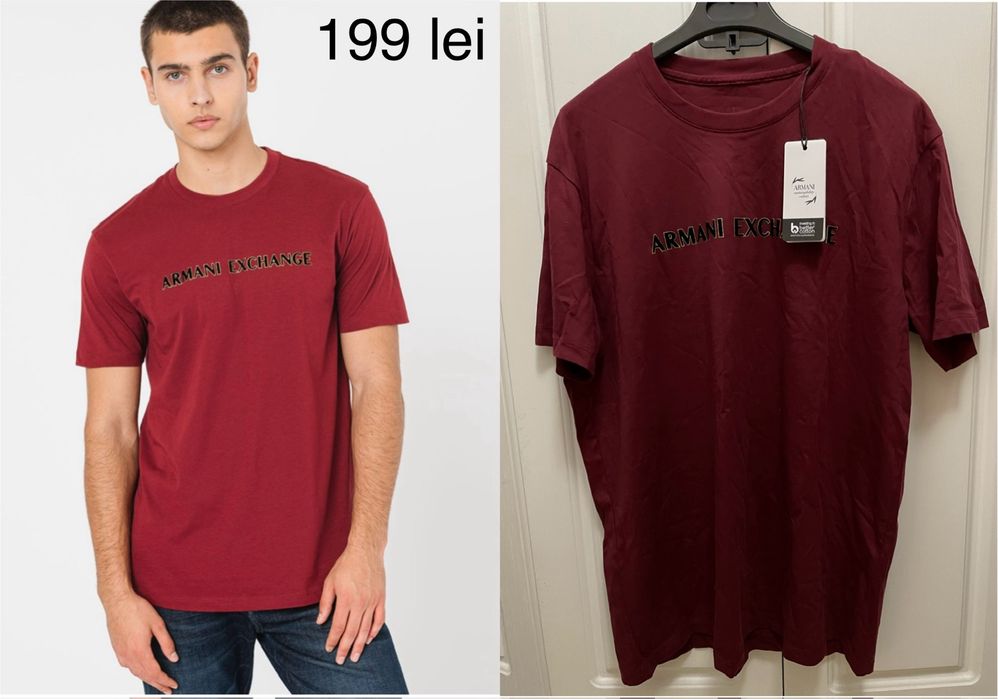 Tricou barbati Armani Exchange Hugo Calvin Klein Guess