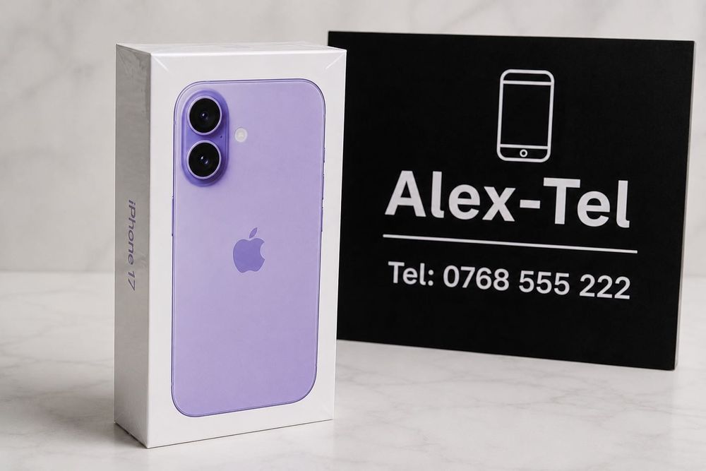 Apple iPhone 17 256 Lavender Mov Sigilat Nou Factura Garantie