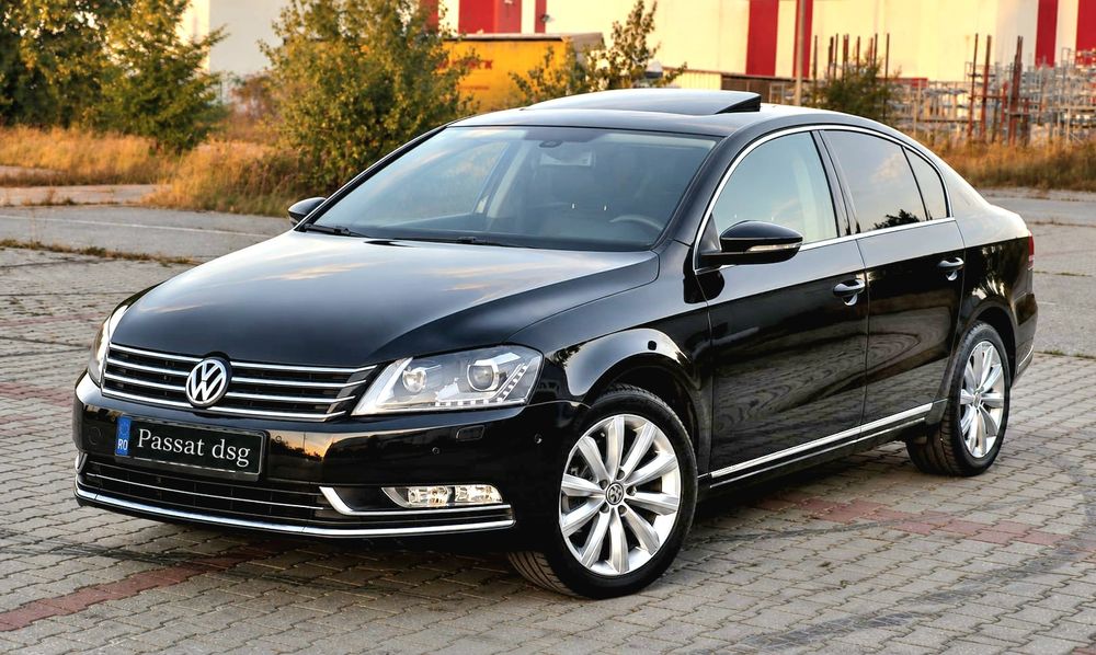 Vw Passat B7 1.4 TSI cu GAZ / DSG / Trapa / Piele