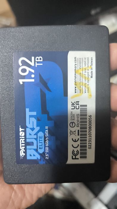 SSD 2Tb Patriot Elite burst 2.5" SATA