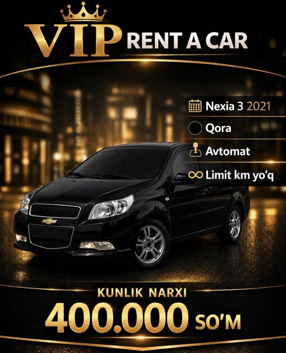 Rent a car  kunlik/haftalik/oylik