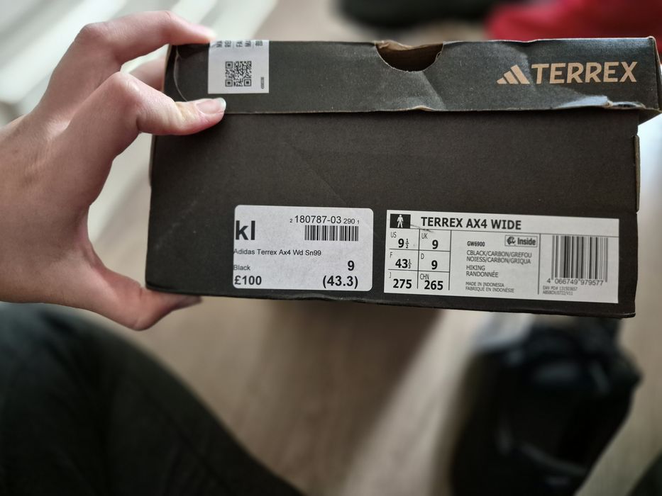 Мъжки обувки Adidas Terrex AX4 Wide