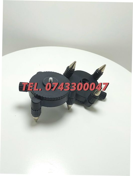 Suport Rotativ Cu Gheare Pentru Nivela Laser 360 Grade  Trepied Mic