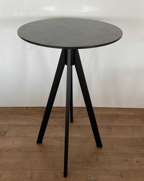 Mese de bar, baze metalice picior masa înaltă HoReCa cocktail blat HPL