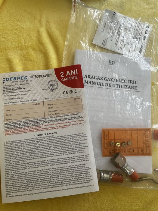 Aragaz vortex de vazare