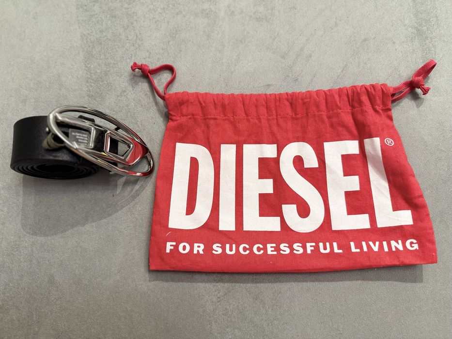 Ремень Diesel B-1DR Logo Belt (ОРИГИНАЛ)