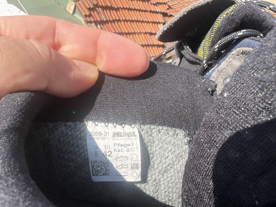 Meindl 42 Gore-Tex Vibram
