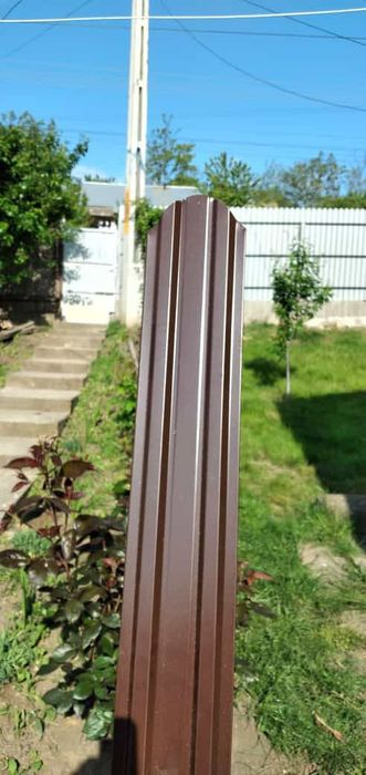 Vand sipca metalica gri mat RAL 7024