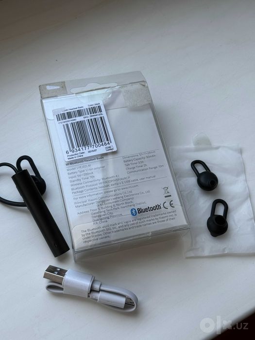 Наушники Xiaomi Mi Bluetooth Headset Basic Black