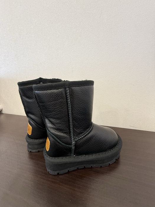 Детские кожанные угги