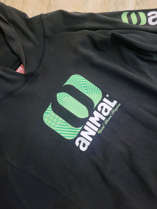 Animal Logo Hoodie - hanorac folosit marime Large