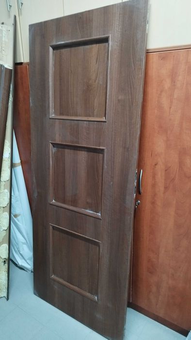 Портална врата, двукрила с каса плътна за отвор 190/210