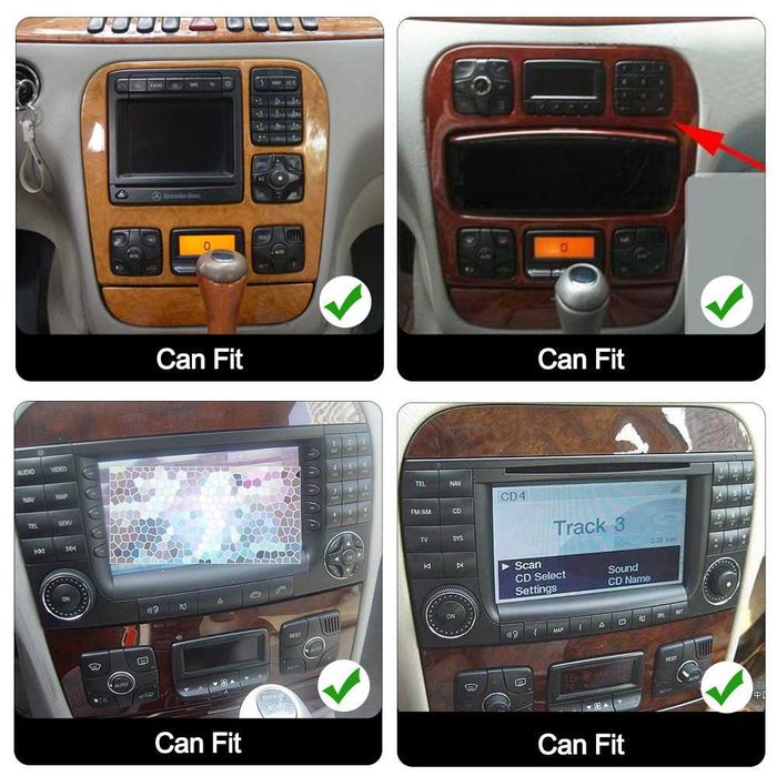 Navigatie Mercedes S Class W220 din 1998 - 2005 , Garantie 2GB 4GB 8GB