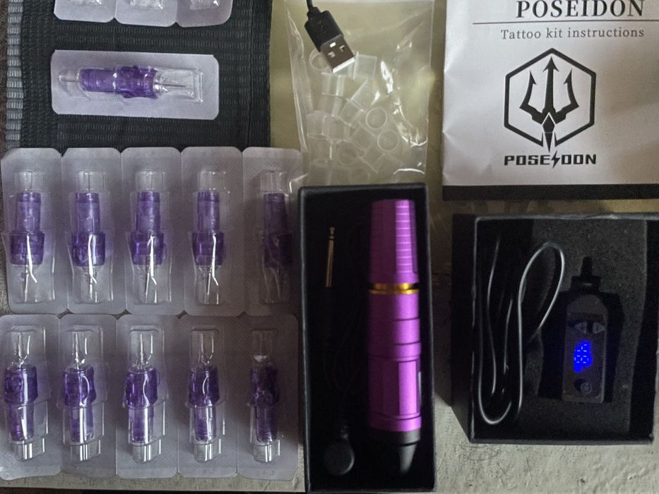 Безжична Машинка за татуировки Poseidon