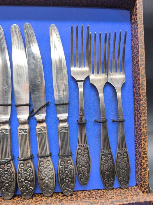 Мельхиор набор столовый